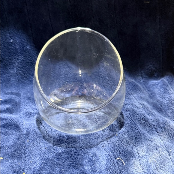 Other - Clear Glass Orb Vase Bowl - Home Accents